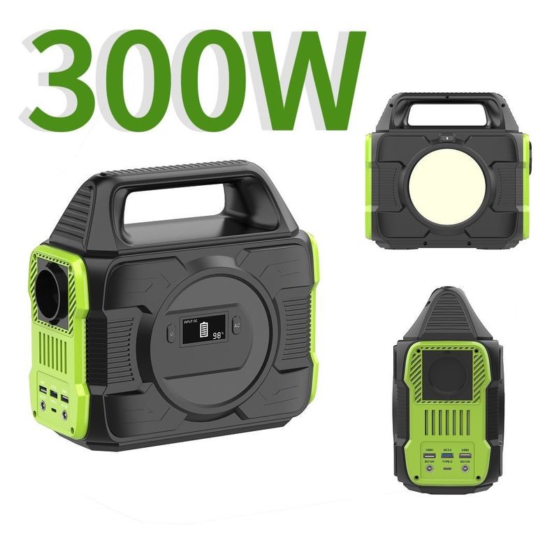 300W 600W পাওয়ার ব্যাংক বহিরঙ্গন এবং প্রকাশ তরল স্ফটিক প্রদর্শন জন্য সৌর চার্জিং