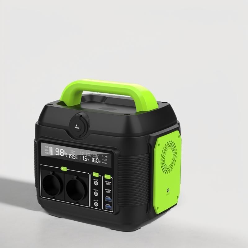 S6 লিথিয়াম ব্যাটারি সহ বহিরঙ্গন বহনযোগ্য 600W মাল্টি-ফাংশনাল মোবাইল পাওয়ার স্টেশন
