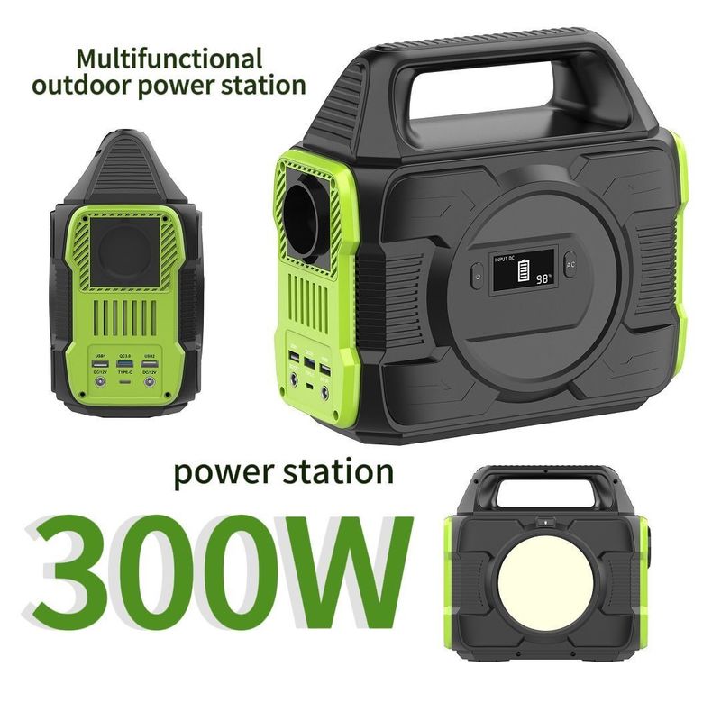 বহনযোগ্য বিদ্যুৎ কেন্দ্রের জন্য 300W/500W/600W ছোট বহিরঙ্গন সৌর পুনরায় চার্জযোগ্য জেনারেটর