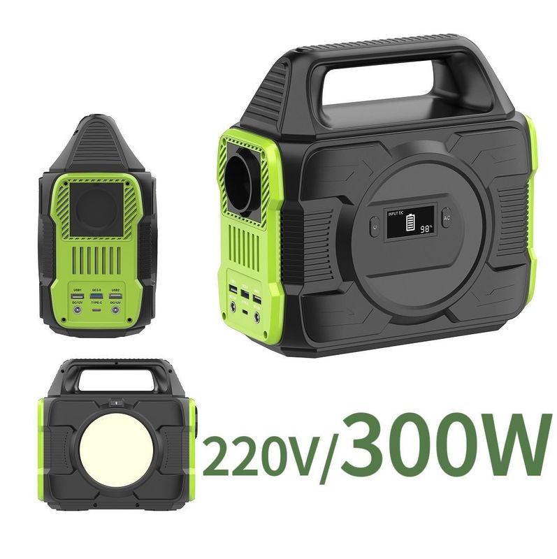 300W সোলার জেনারেটর পোর্টেবল সোলার পাওয়ার ব্যাংক পাওয়ার স্টেশন S3 কাস্টমাইজযোগ্য রঙে