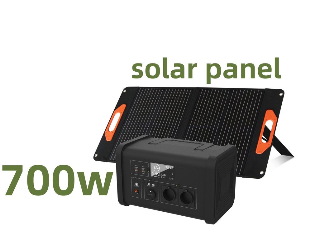 EU LiFePO4 700W শক্তি সঞ্চয় সৌর জেনারেটর পোর্টেবল হোম শক্তি জন্য পাওয়ার স্টেশন