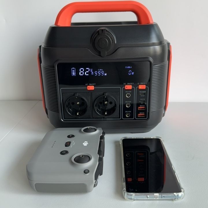 বহনযোগ্য লিথিয়াম ব্যাটারি জেনারেটর 600W/576wh আউটডোর ক্যাম্পিং আরভি পাওয়ার স্টেশন জন্য