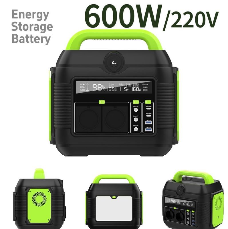S6 ল্যাপটপ এবং ফোন চার্জিংয়ের জন্য 500W মিনি পোর্টেবল পাওয়ার স্টেশন
