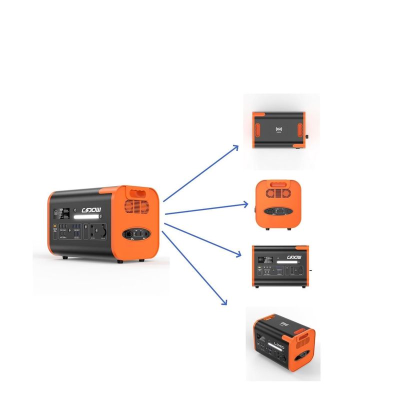 এসি 100V-120V/এসি 220V-240V 2200W বহনযোগ্য সৌর জেনারেটর আউটডোর কার্যক্রম জন্য 2024 সালে