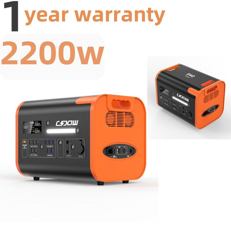 1800W 2000W 2200W 2400W নৌকা আরভি এবং ল্যাপটপ জন্য সৌর জেনারেটর LiFePO4 ব্যাটারি দ্বারা চালিত