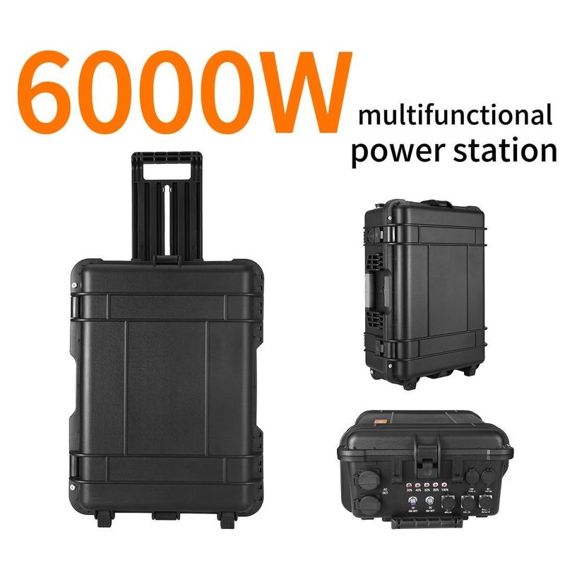 ST-60 6000W জনপ্রিয় সোলার সিস্টেম পাওয়ার সাপ্লাই জন্য খাঁটি সাইনস ওয়েভ সৌর শক্তি ইনভার্টার