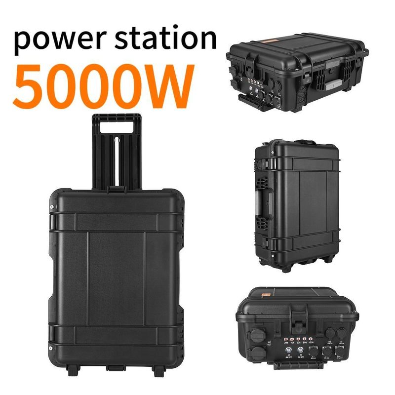 স্বচালিত ভ্রমণের জন্য 5000W সৌর মোটর জেনারেটর এবিএস অ্যালোয় শেল উপাদান চার্জিং সময় 6-7h