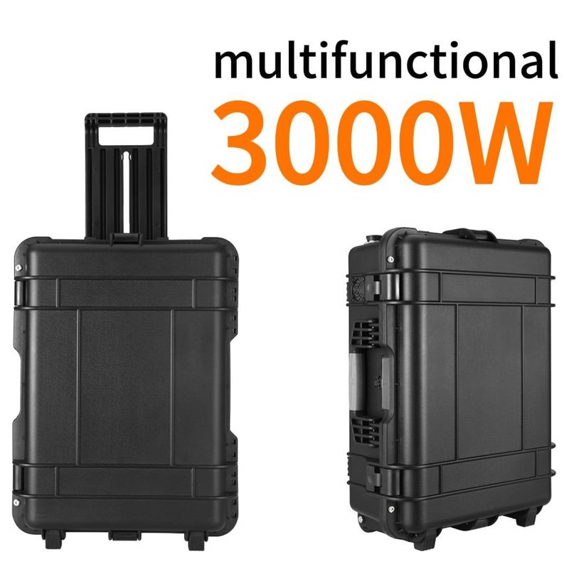 সোলার হোম পোর্টেবল পাওয়ার স্টেশন জন্য 6000W পিক পাওয়ার LiFePO4 শক্তি সঞ্চয় ব্যাটারি