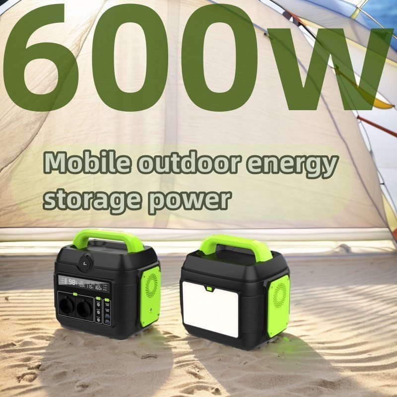 পোর্টেবল পাওয়ার স্টেশন জন্য 600W প্রকাশ তরল স্ফটিক প্রদর্শন সৌর জেনারেটর