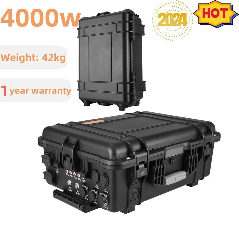 আরভি এবং আউটডোরের জন্য 3000W 4000W বড় ক্ষমতা বহনযোগ্য সৌর জেনারেটর 6-7 ঘন্টা চার্জিং সময়