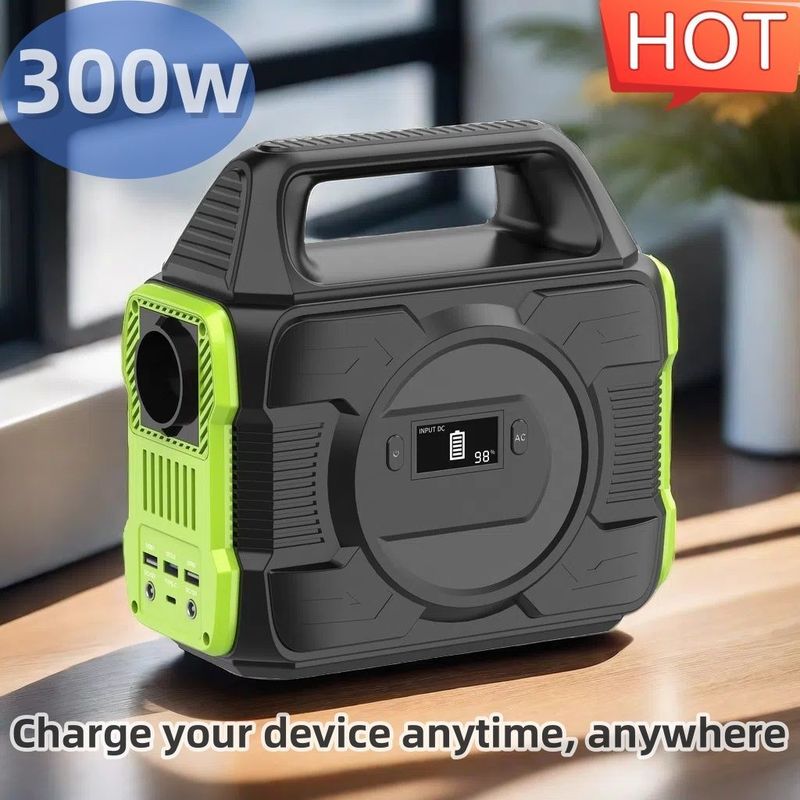 S3 ড্রোন ল্যাপটপ এবং মোবাইল ফোনের জন্য উচ্চ 300W পোর্টেবল পাওয়ার স্টেশন সৌর জেনারেটর