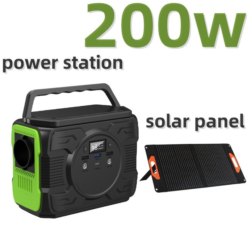 110/220V-50Hz/60Hz আউটডোর পাওয়ার স্টেশন জন্য সংশোধিত তরঙ্গ এসি আউটপুট সৌর জেনারেটর