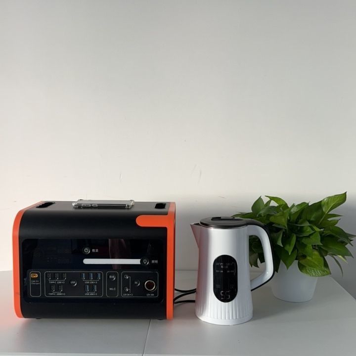 জাপান বাজার 300W 600W 2200W বাইরের জরুরী বিদ্যুৎ কেন্দ্রের জন্য টাইপ-সি সৌর জেনারেটর