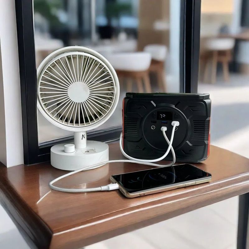 দক্ষিণ আমেরিকার বাজারের জন্য 200W/173wh/12ah/48000mAh সংশোধিত ওয়েভ পোর্টেবল পাওয়ার স্টেশন