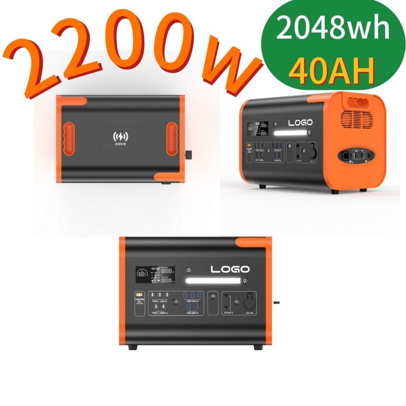 2200W-2400W ক্যাম্পিং/হোম সোলার জেনারেটর আপনার চূড়ান্ত শক্তি সমাধান কোন দুঃ সাহসিক কাজ জন্য