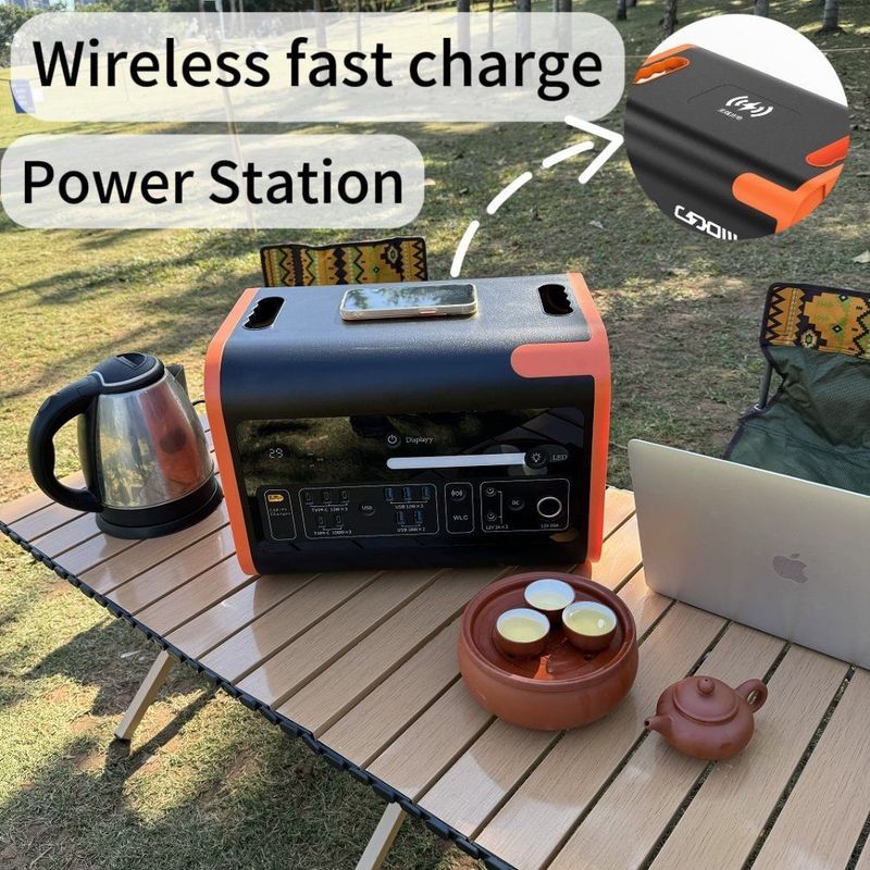 1800W/2000W/2200W/2400W উচ্চ তাপমাত্রা পোর্টেবল জরুরী শক্তি স্টেশন সব ডিভাইসের জন্য