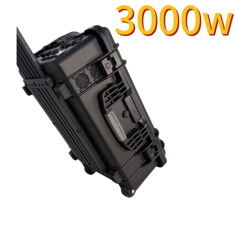 3000W/3000wh62.5ah সৌর ইউএভি জেনারেটর বহিরঙ্গন জরুরী জন্য চূড়ান্ত সমাধান