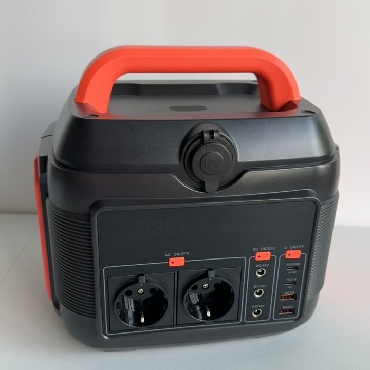 জরুরী শক্তির চাহিদা 600W লিথিয়াম ব্যাটারি এবং 11W LED আলো সহ হোম পাওয়ার সেন্টার