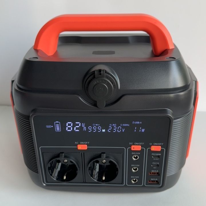 600W 576wh পোর্টেবল সোলার ইমার্জেন্সি পাওয়ার স্টেশন