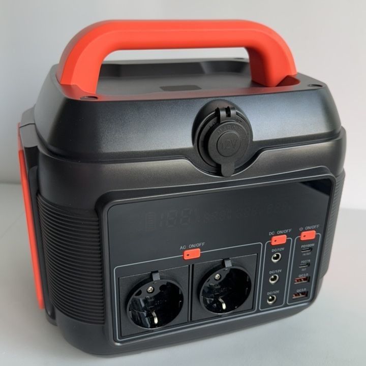 টাইপ-সি আউটপুট Pd100W Pd27W ডিসি আউটপুট 12-13V 10A বহনযোগ্য পাওয়ার স্টেশন বহিরঙ্গন জন্য