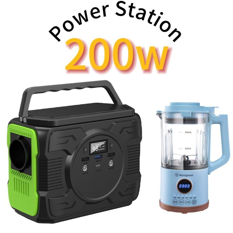 200W/173wh লিথিয়াম ব্যাটারি বহনযোগ্য সৌর বিদ্যুৎ কেন্দ্র Ec5 আউটপুট 12V/200-300A সহ