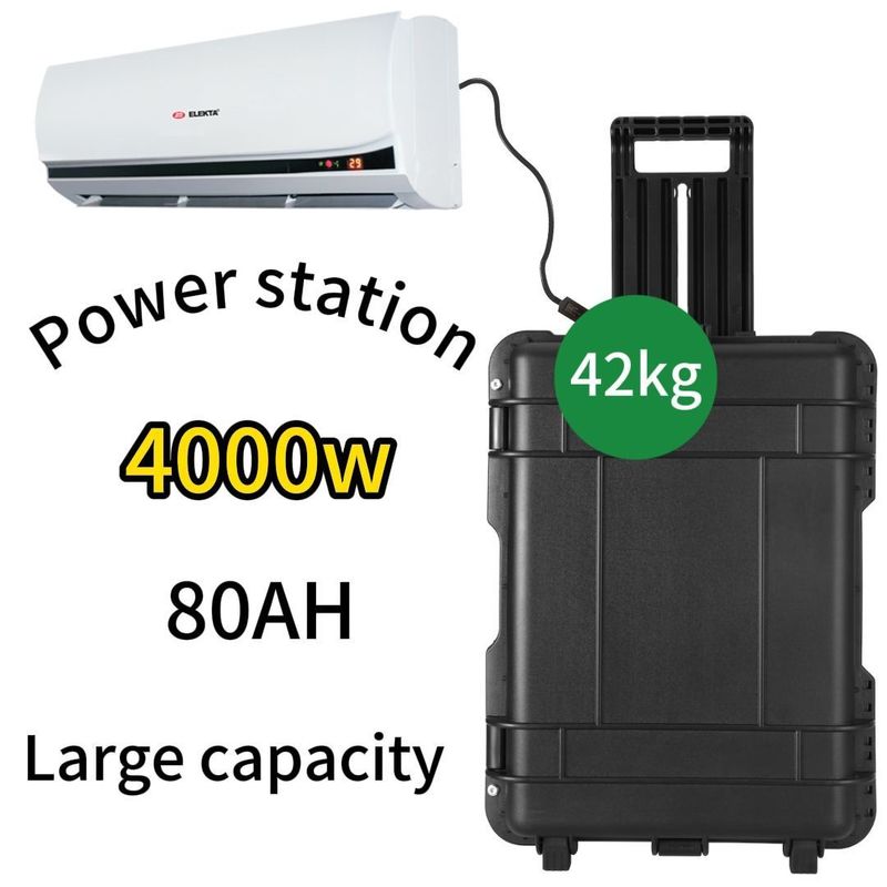 LT-40 4000W/3840wh/OEM ODM ব্যাটারি সিই সার্টিফাইড উচ্চ ক্ষমতা সহ পোর্টেবল পাওয়ার স্টেশন