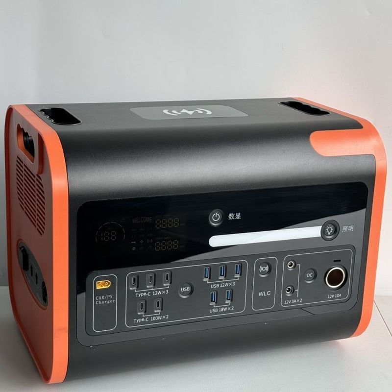110V 220V সৌর বিদ্যুৎ কেন্দ্র 1000W 2200W বহিরঙ্গন অবিচ্ছিন্ন বিদ্যুৎ সরবরাহের জন্য