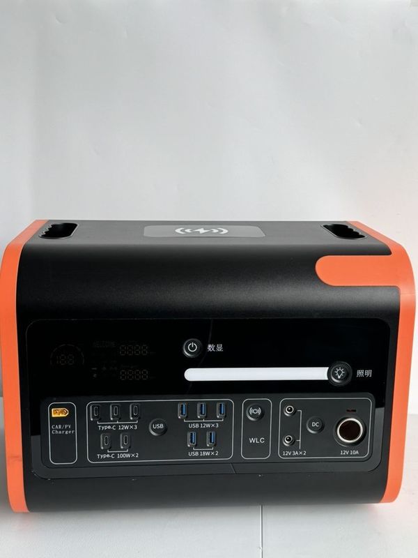 800W সৌর চার্জিং খাঁটি সাইন ওয়েভ পাওয়ার সাপ্লাই আউটডোর জীবন এবং ভ্রমণের জন্য নিখুঁত