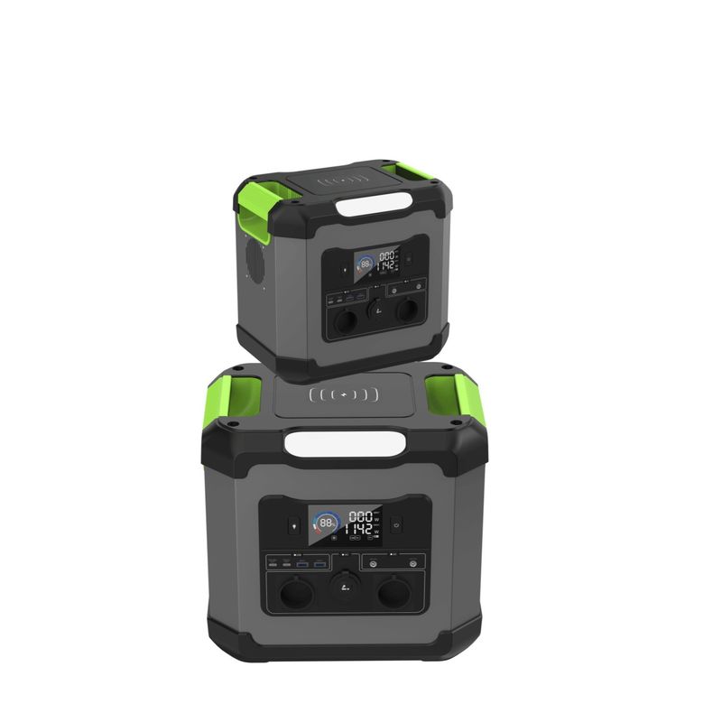 এসি আউটপুট ভোল্টেজ 110/230V-50Hz/60Hz 1500W উচ্চ ক্ষমতা সৌর জেনারেটর বহিরঙ্গন ক্যাম্পিং জন্য