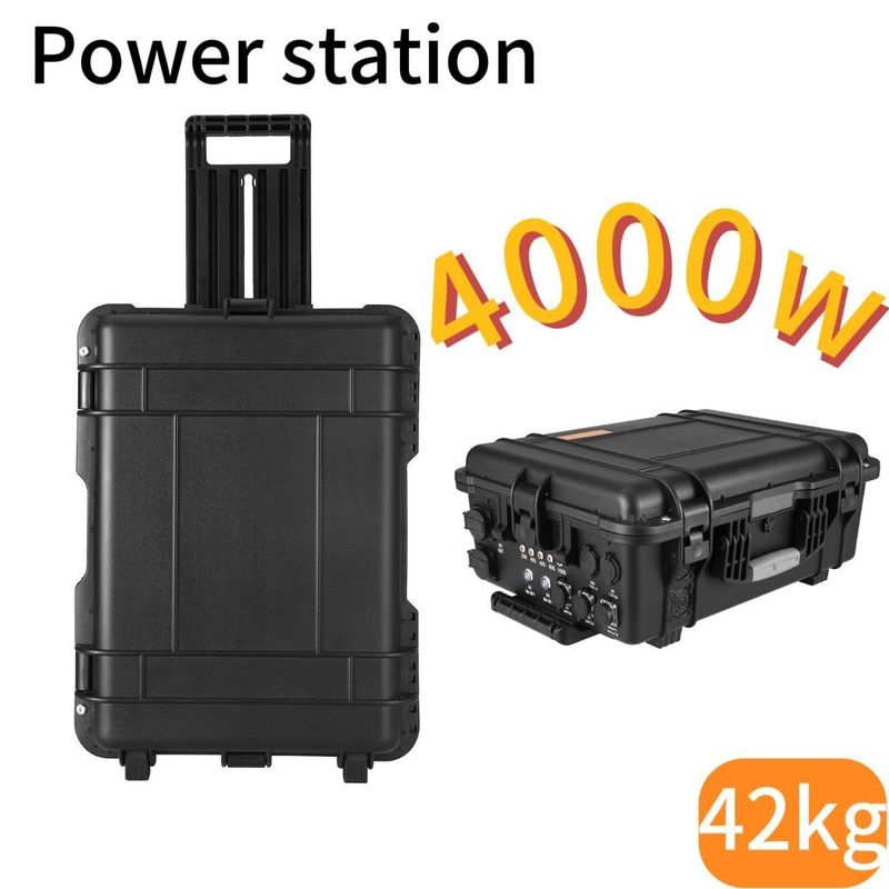 3000W/3000wh এসি ডিসি সি টাইপ ব্যাটারি ব্যাকআপ পাওয়ার জরুরী পোর্টেবল পাওয়ার স্টেশন সহজ