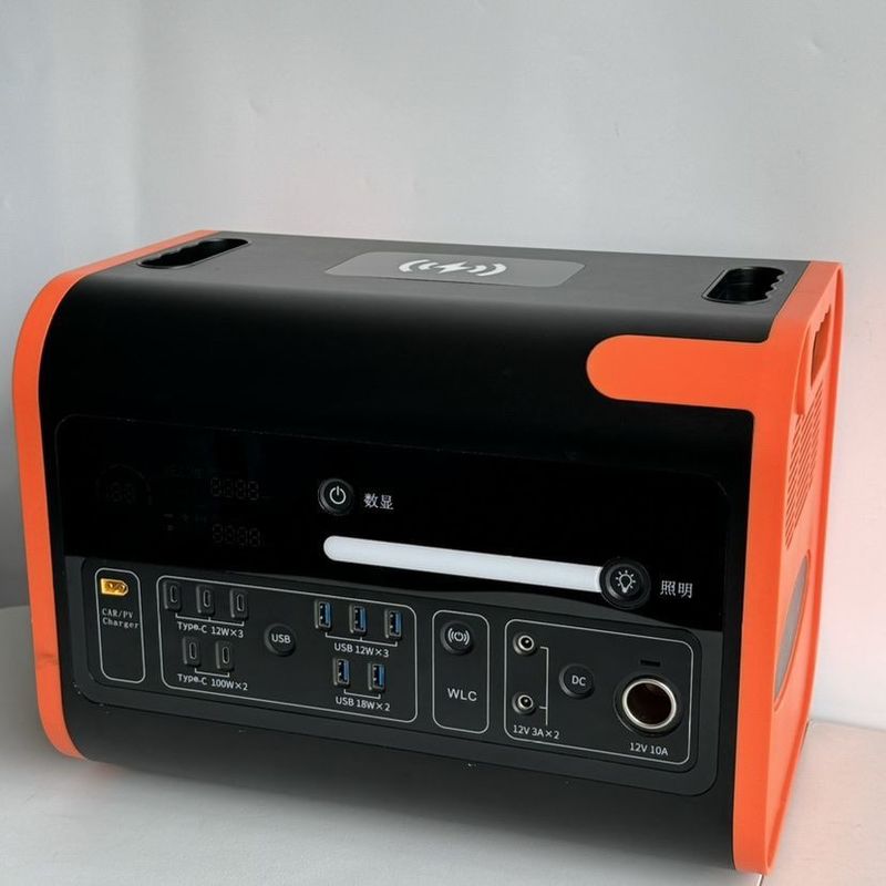 ভ্রমণ পোর্টেবল লিথিয়াম শক্তি সঞ্চয় 51.52V40ah সঙ্গে পাওয়ার সাপ্লাই 3.22V*16s ব্যাটারি