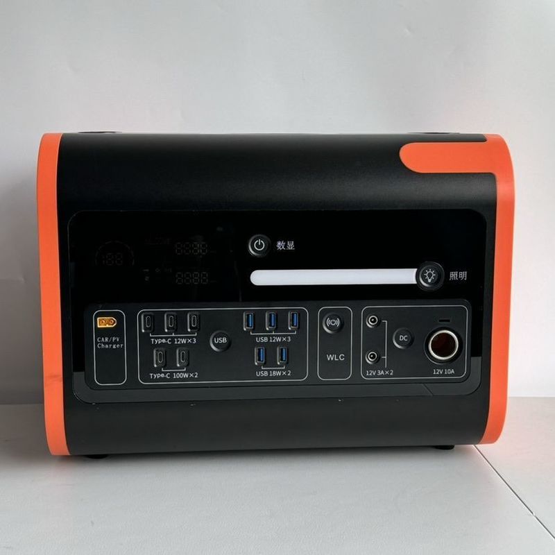 1500W 2000W 2200W 3000W আউটডোর পরিবার ব্যাকআপ জরুরী শক্তি ক্যাম্পিং সৌর বিদ্যুৎ কেন্দ্র
