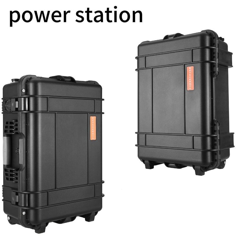 48V62.5ah 3000wh ব্যাটারি ক্ষমতা এবং সৌর প্যানেল চার্জিং সহ পোর্টেবল পাওয়ার স্টেশন