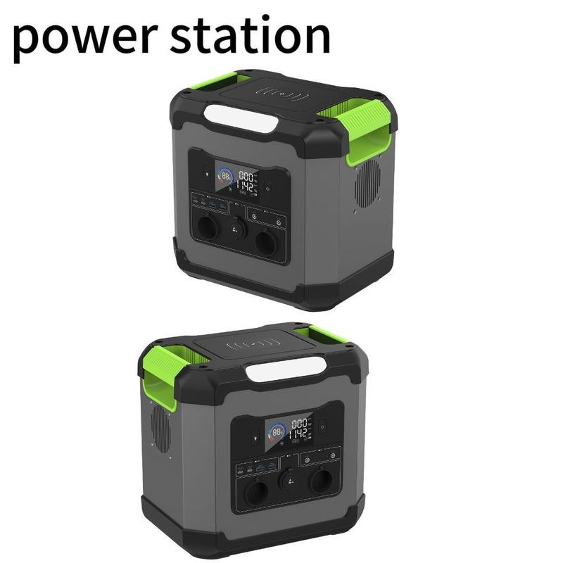 1500W/1200 সুবিধাজনক ভ্রমণ লিথিয়াম ব্যাটারি শক্তি সঞ্চয়স্থান ST15 পোর্টেবল পাওয়ার স্টেশন