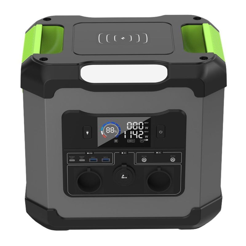 ইনভার্টার বাইডাইরেকশনাল ইনভার্টার 16.3kg 1500W বহিরঙ্গন ক্যাম্পিং জন্য মোবাইল পাওয়ার সাপ্লাই