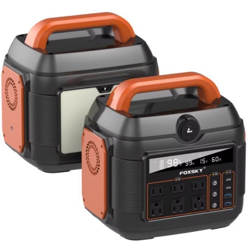 এসি আউটপুট 220V 50Hz/110V 60Hz সহ 600W/576wh/110V/220V পোর্টেবল এনার্জি স্টোরেজ সিস্টেম