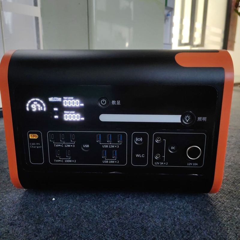 600W 1200W 2000W 2200W 3600W চার্জার অন্তর্নির্মিত লিথিয়াম ব্যাটারি জীবন Po4 পোর্টেবল সৌর বিদ্যুৎ কেন্দ্র