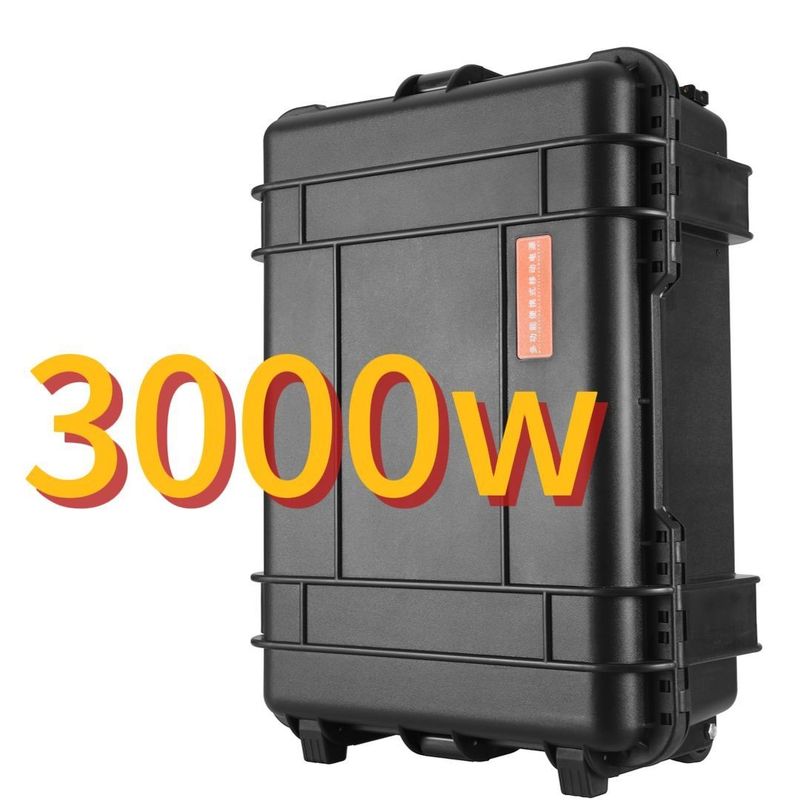 4000W আউটপুট পাওয়ার সৌর শক্তি জেনারেটর বহনযোগ্য পাওয়ার স্টেশন বহিরঙ্গন ইউএভি ফটোগ্রাফি জন্য