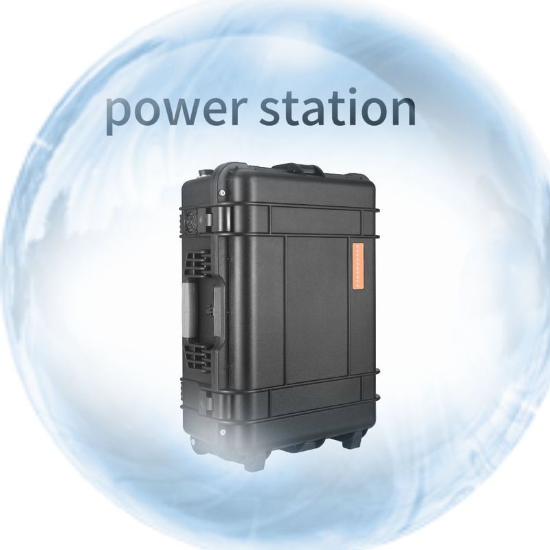 এসি 220 ভি সকেট এবং লিথিয়াম ব্যাটারি সহ 8000W পিক পাওয়ার আউটডোর মোবাইল পাওয়ার স্টেশন