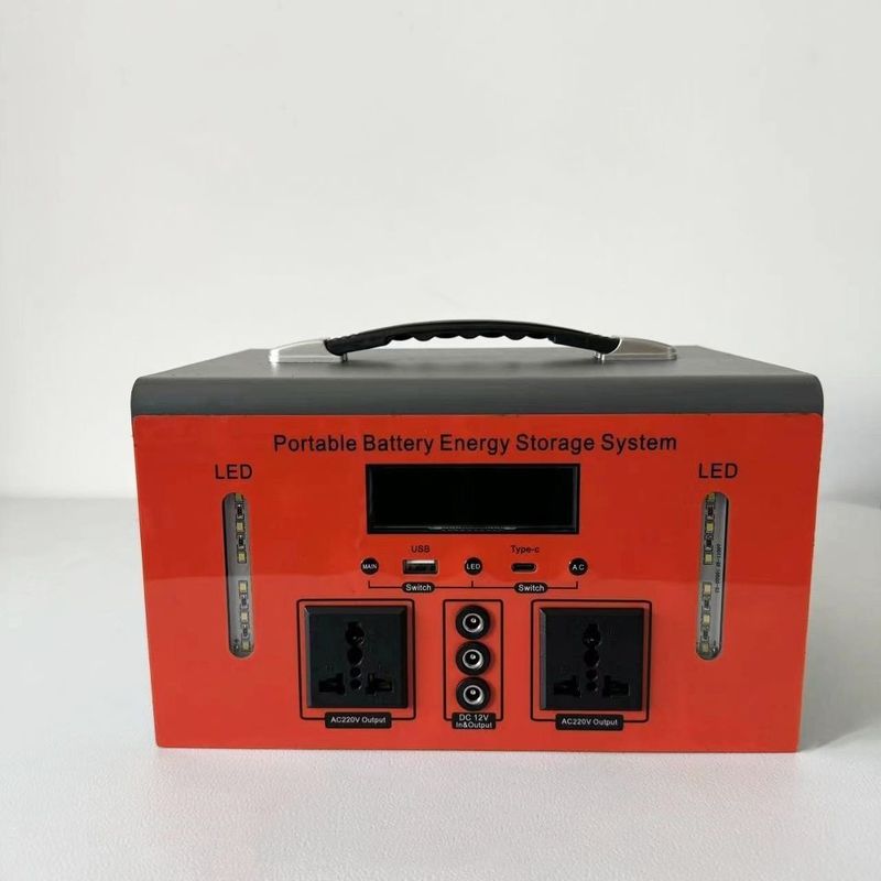 জরুরী ব্যাকআপ ক্যাম্পিং জন্য 500W মোবাইল পাওয়ার স্টেশন স্বয়ংচালিত শক্তি সঞ্চয়