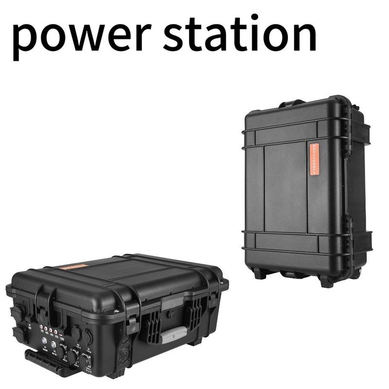 110V/220V এসি আউটপুট সৌর প্যানেল ইউএসবি সহ হোম এবং ক্যাম্পিং পোর্টেবল চার্জার 6000W 6212Wh