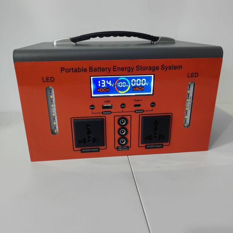 ওভারলোড সুরক্ষা এবং সংশোধন তরঙ্গ সহ ছোট 300W / LiFePO4 পোর্টেবল পাওয়ার স্টেশন