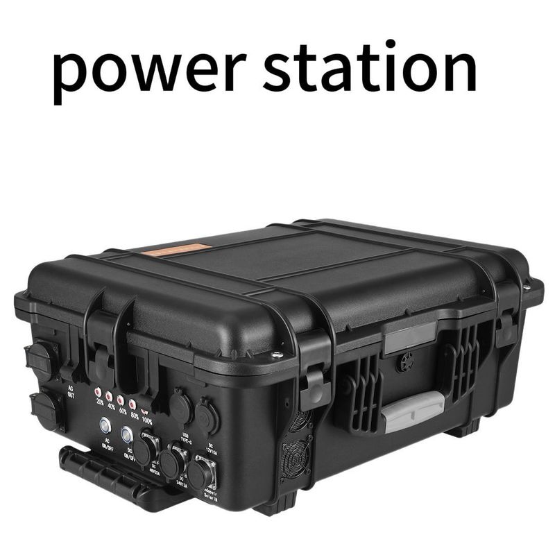 ST-60 6000W/6216wh উচ্চ ক্ষমতা শক্তি সঞ্চয় বহনযোগ্য শক্তি স্টেশন বহিরঙ্গন ক্যাম্পিং জন্য