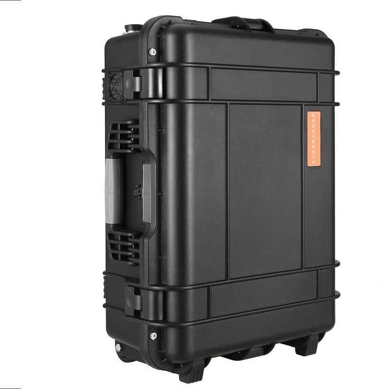 এসি খাঁটি সাইন ওয়েভ LiFePO4 6000W 3000W জরুরী অবস্থার জন্য পোর্টেবল পাওয়ার স্টেশন