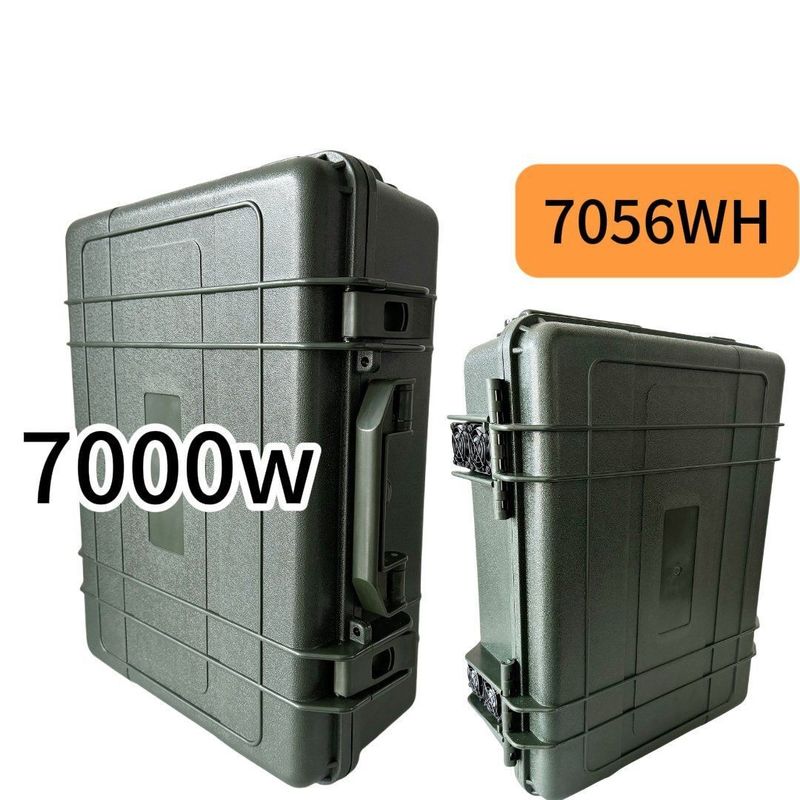ডুয়াল ইন্টেলিজেন্ট ফোর্সড কুলিং সহ 7000W পোর্টেবল পাওয়ার স্টেশন