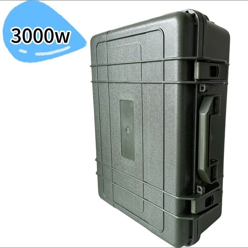 3000W/3024wh রিচার্জেবল ব্যাটারি সৌর জেনারেটর আউটডোর পাওয়ার সলিউশনের জন্য উপযুক্ত