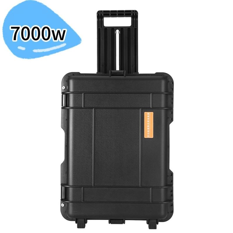 পোর্টেবল শক্তি সমাধানের জন্য 7000W খাঁটি সাইন-ওয়েভ সৌর শক্তি সঞ্চয়কারী বিএমএস ব্যাটারি
