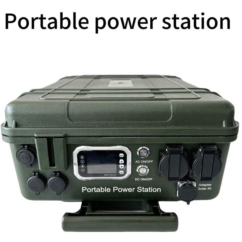 3000W পিক 6000W ক্যাম্পিং জরুরী জন্য স্বচ্ছ সাইন তরঙ্গ বহনযোগ্য সরবরাহ জেনারেটর