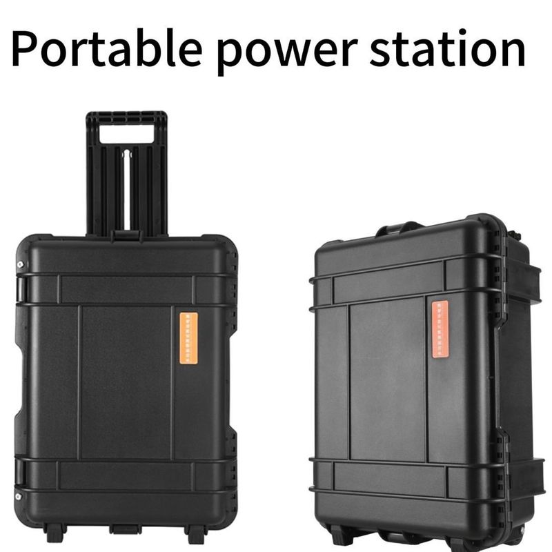 LiFePO4 5000W/4800wh পোর্টেবল সোলার পাওয়ার স্টেশন 50,000kg প্যাকেজ মোট ওজন সহ